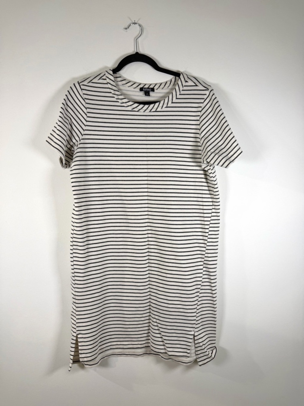 Buffalo David Bitton Black and White Striped Top